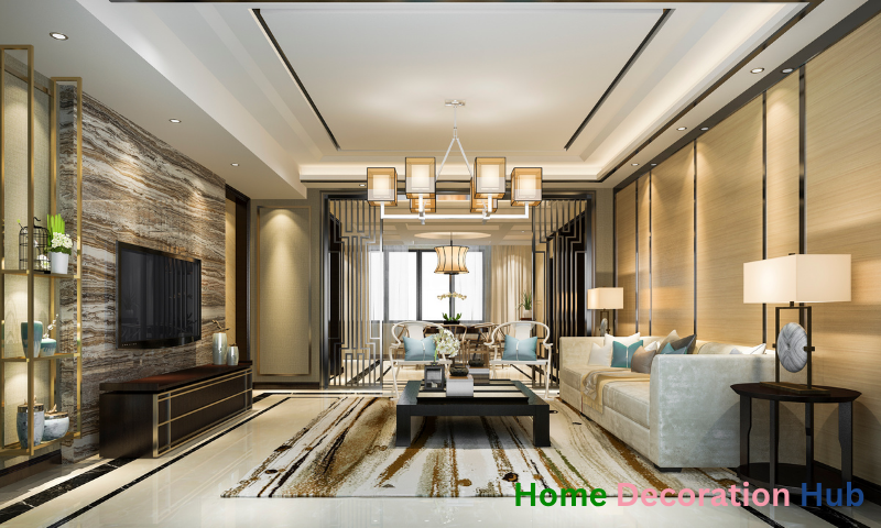 False Ceiling Design for Drawing Room
